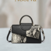 2 Black & Snakeskin