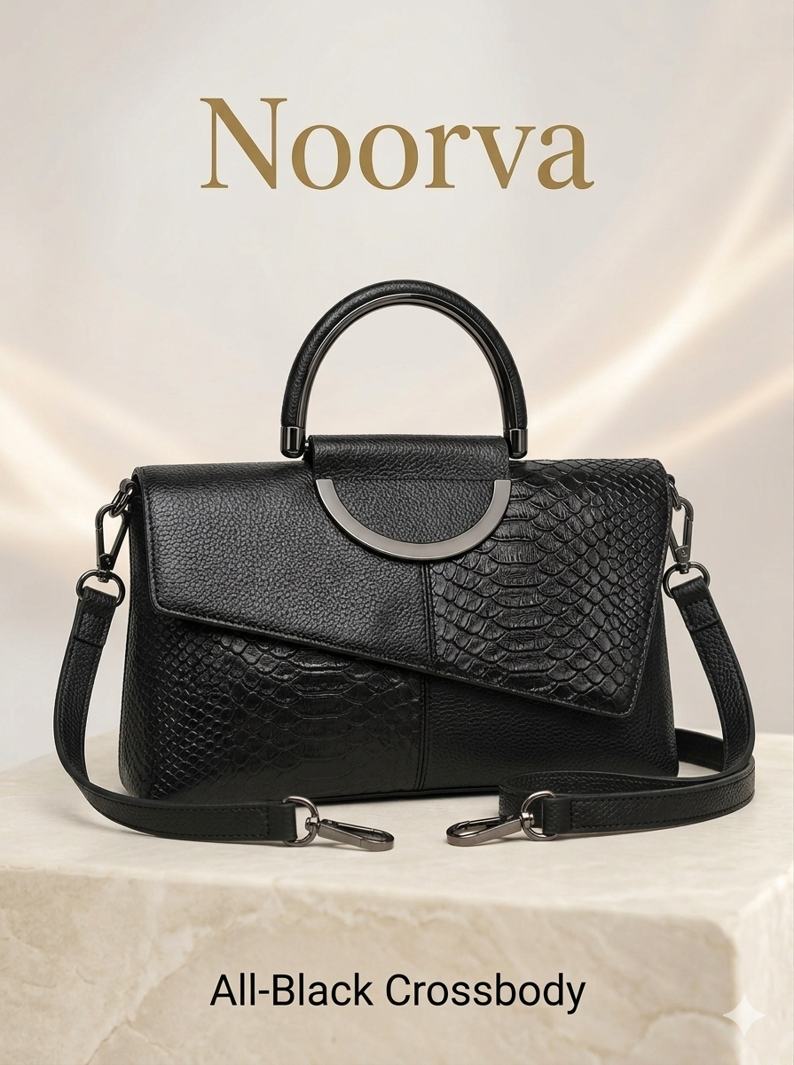 All‑Black Crossbody